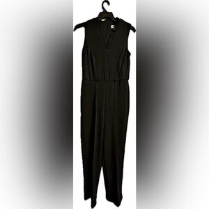 Shelby & Palmer Black V-Neck Jumpsuit